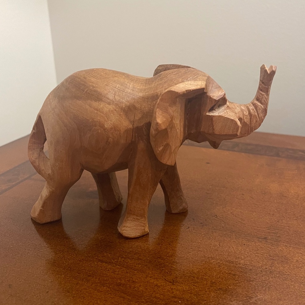 Wooden Carved Elephant